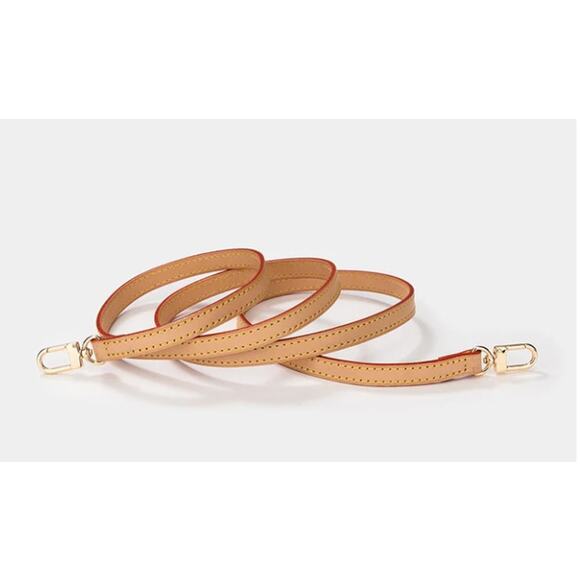 NEW unbranded thin leather replacement handbag strap - Picture 2 of 5